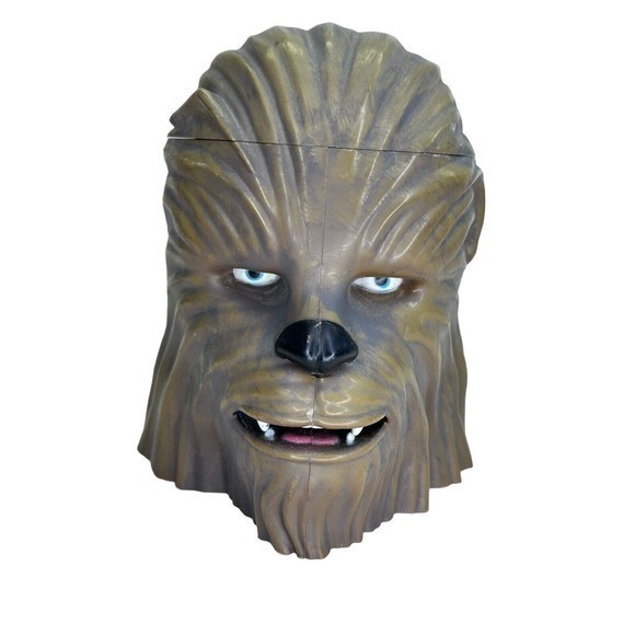 Star Wars The Force Awakens CHEWBACCA Flip-Top‎ Cup / Mug: Disney Parks Souvenir - Picture 1 of 9